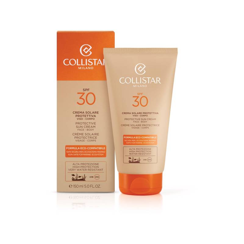 Eco-compatible Protective Sun Cream Face Body Spf30 Damen  150 ml von COLLISTAR