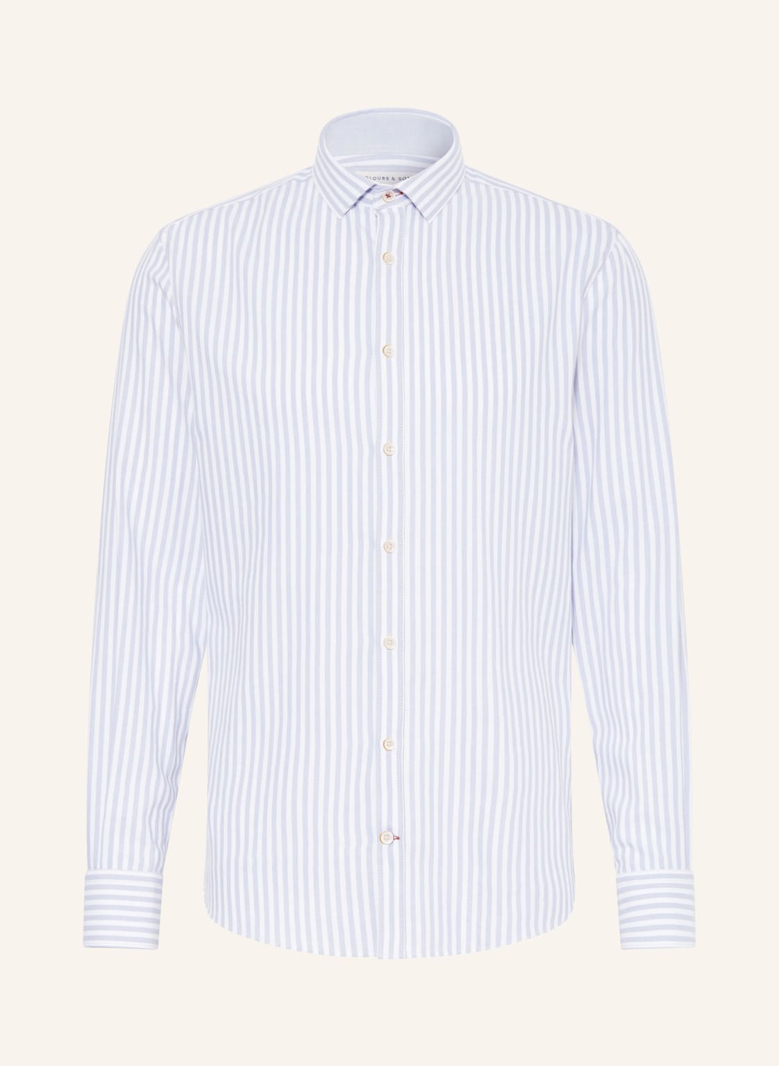 Colours & Sons Hemd Regular Fit blau von COLOURS & SONS