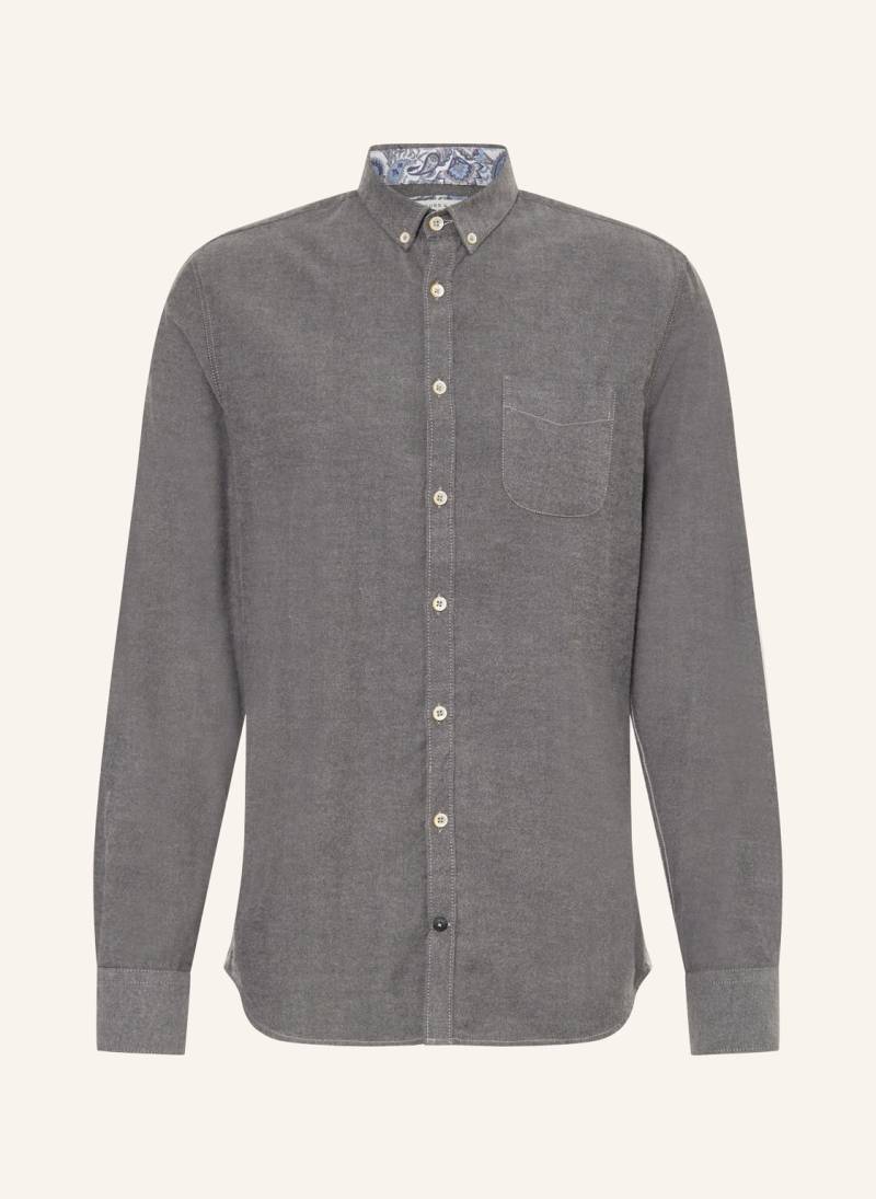 Colours & Sons Hemd Regular Fit grau von COLOURS & SONS