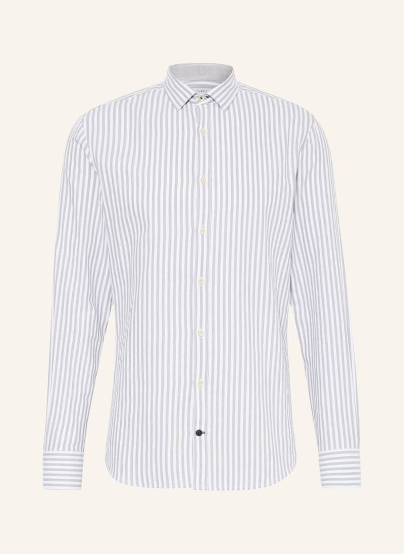 Colours & Sons Hemd Regular Fit grau von COLOURS & SONS