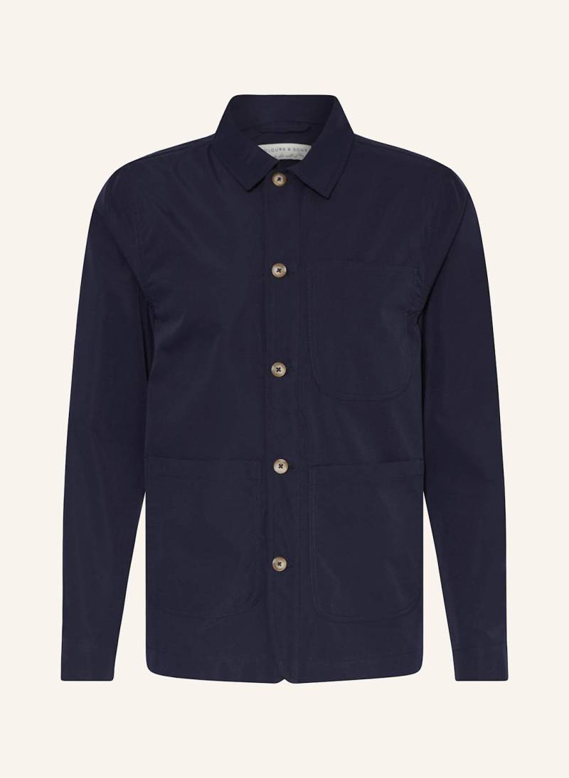 Colours & Sons Overjacket blau von COLOURS & SONS