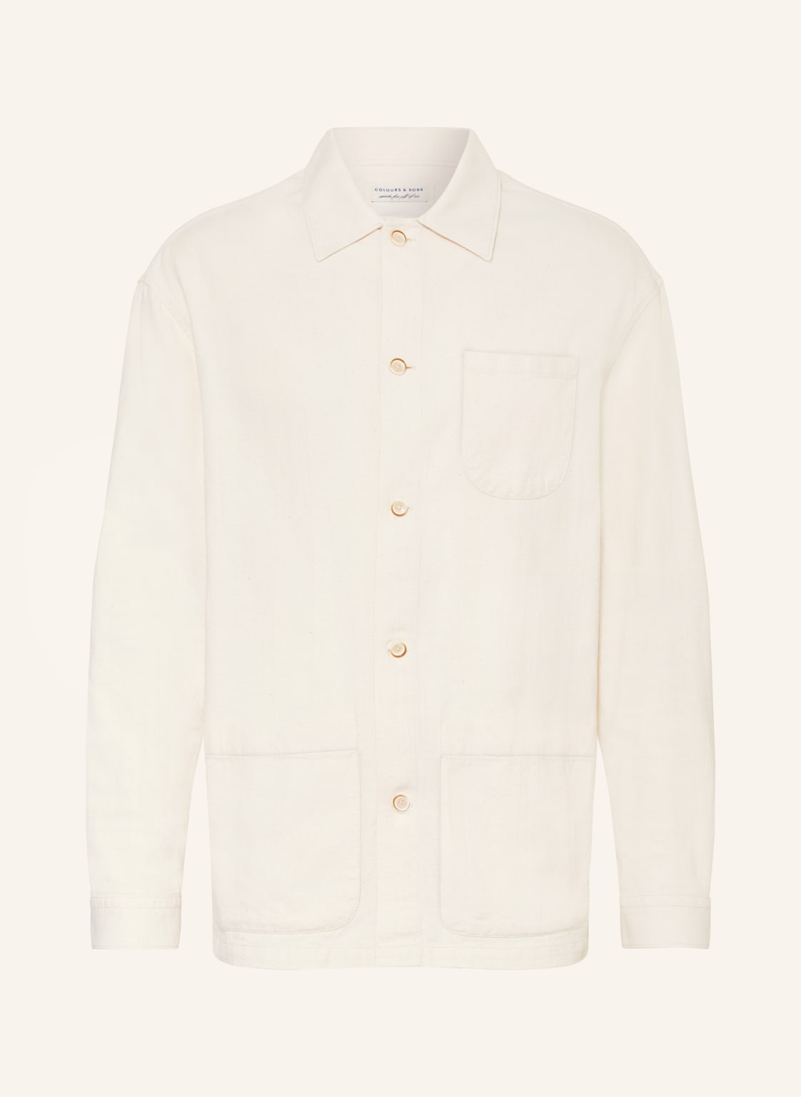 Colours & Sons Overjacket weiss von COLOURS & SONS