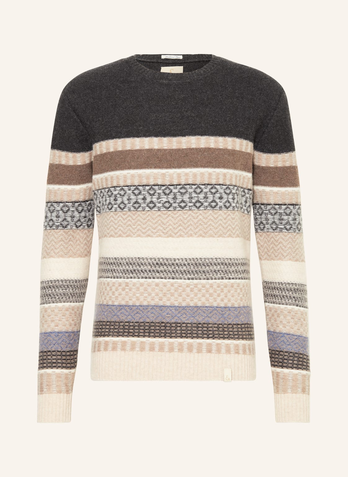 Colours & Sons Pullover Ethno beige von COLOURS & SONS