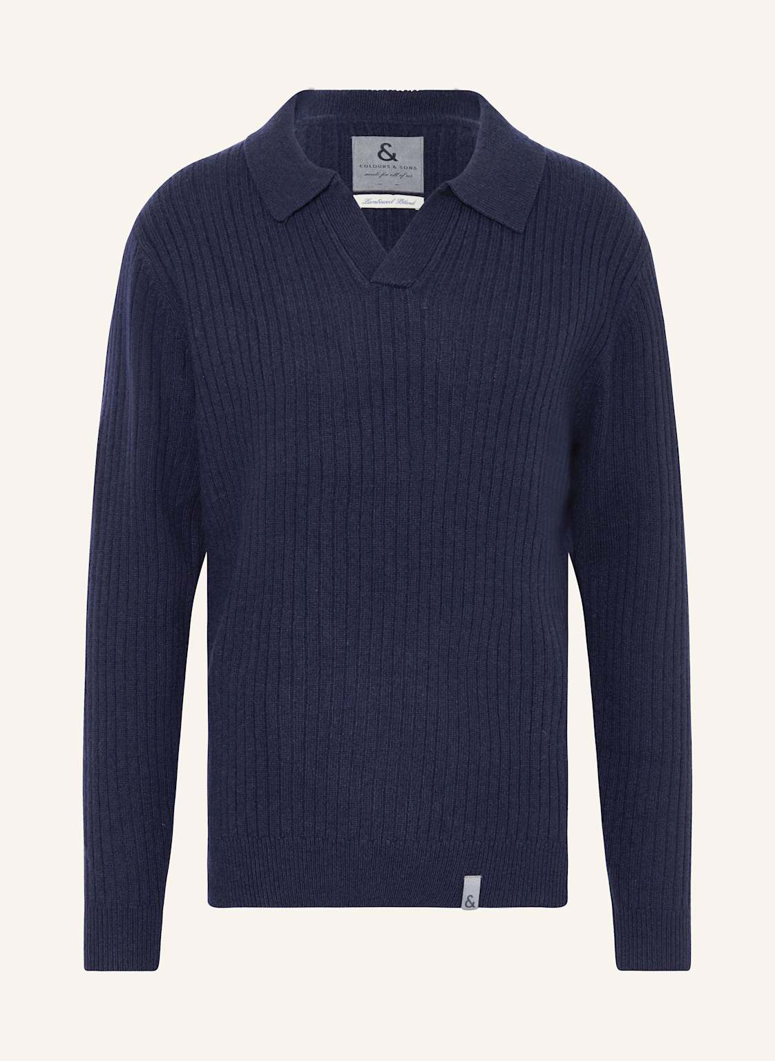 Colours & Sons Pullover Johnny blau von COLOURS & SONS