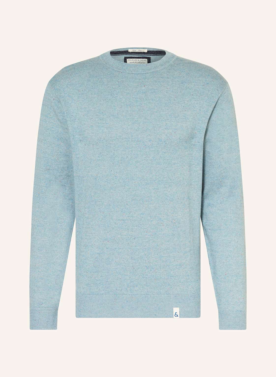 Colours & Sons Pullover blau von COLOURS & SONS