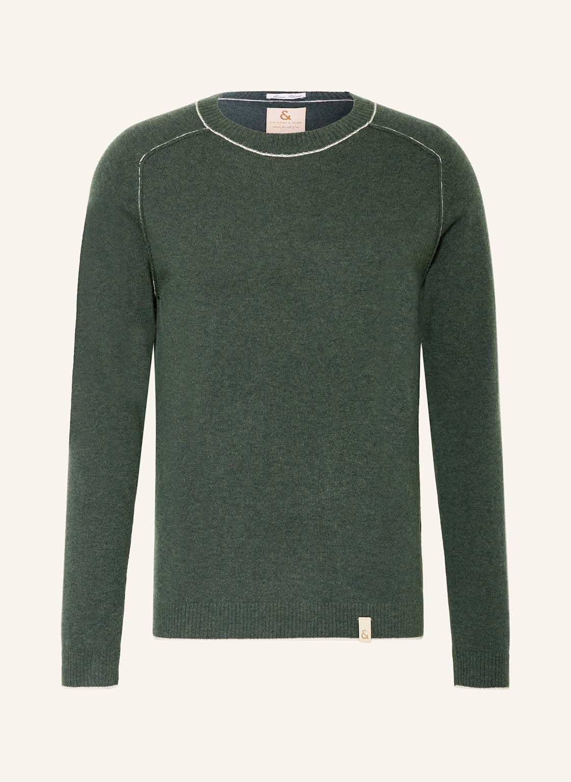 Colours & Sons Pullover gruen von COLOURS & SONS