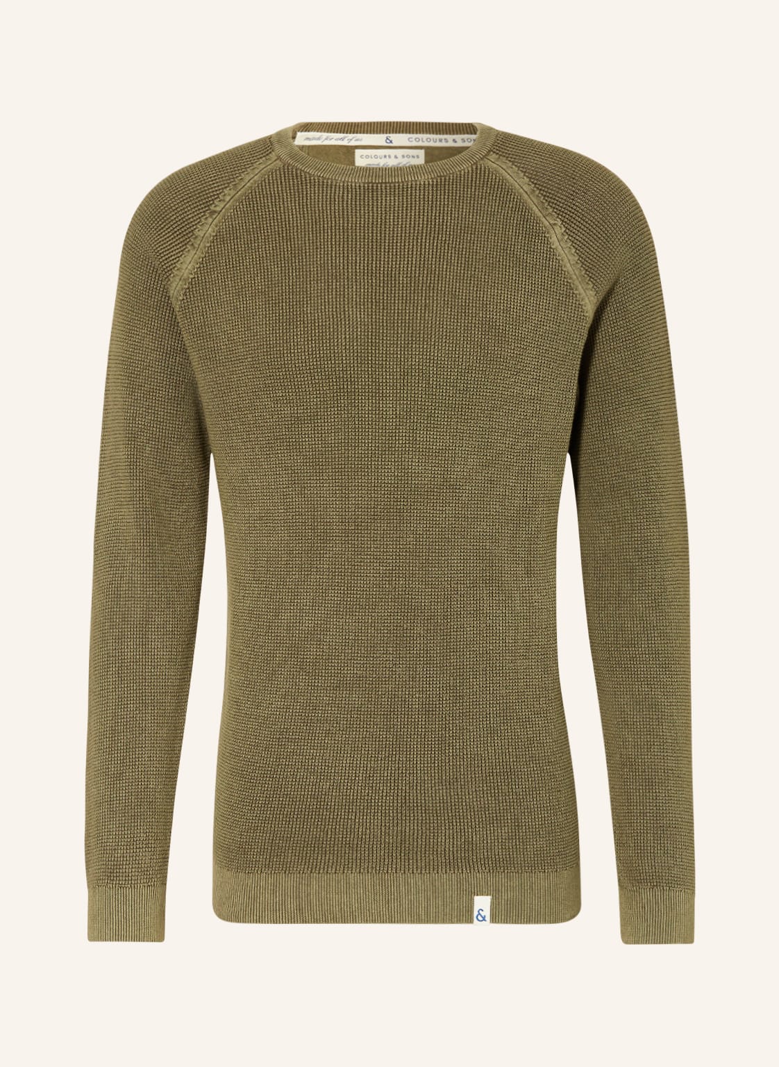 Colours & Sons Pullover gruen von COLOURS & SONS