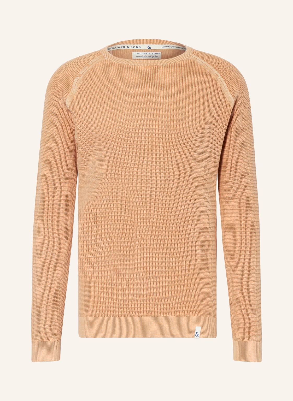 Colours & Sons Pullover orange von COLOURS & SONS