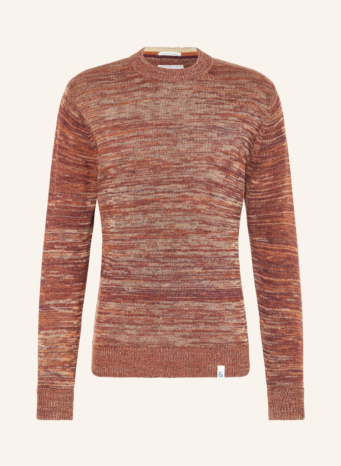 Colours & Sons Pullover rot von COLOURS & SONS