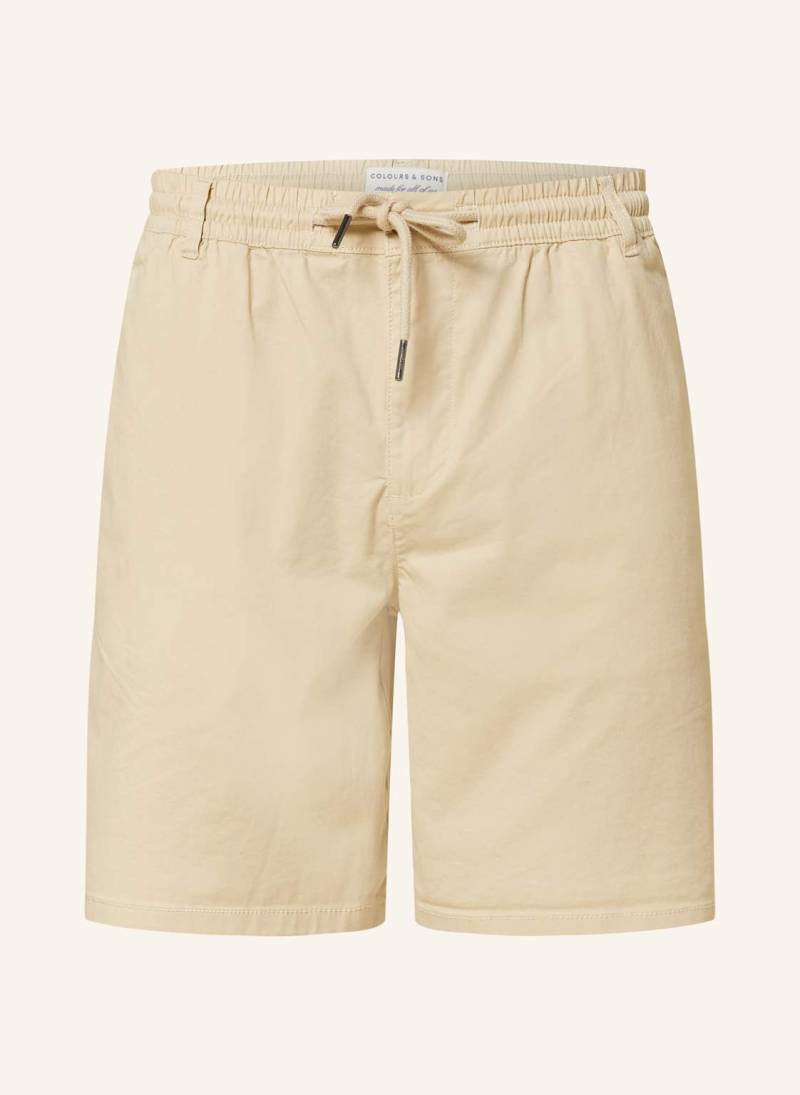 Colours & Sons Shorts beige von COLOURS & SONS