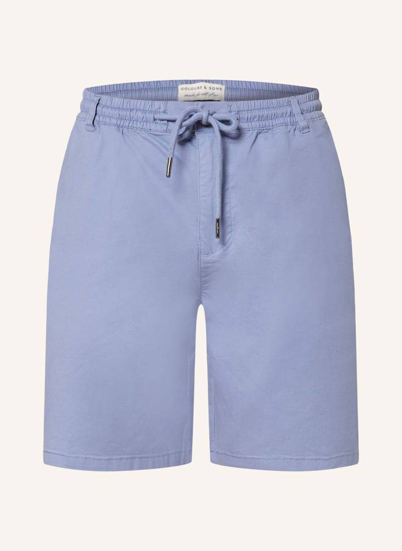 Colours & Sons Shorts blau von COLOURS & SONS