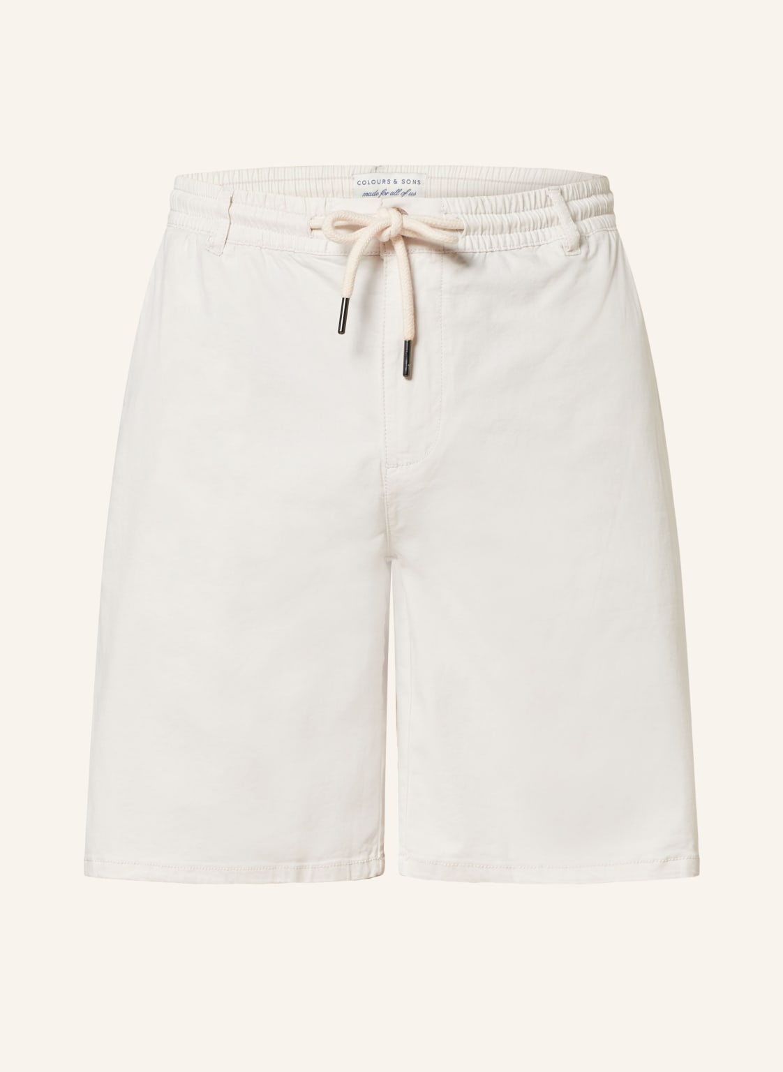 Colours & Sons Shorts weiss von COLOURS & SONS