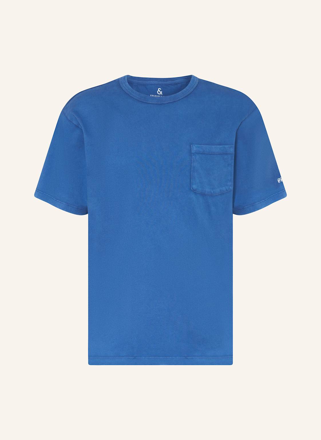 Colours & Sons T-Shirt blau von COLOURS & SONS