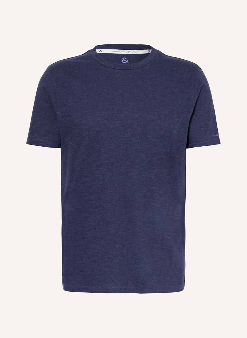 Colours & Sons T-Shirt blau von COLOURS & SONS