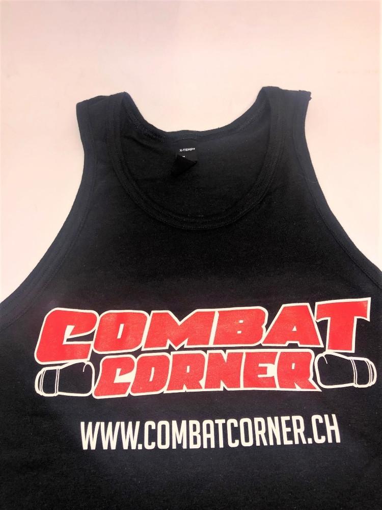 Combatcorner Tank Top Herren Schwarz M von COMBAT CORNER