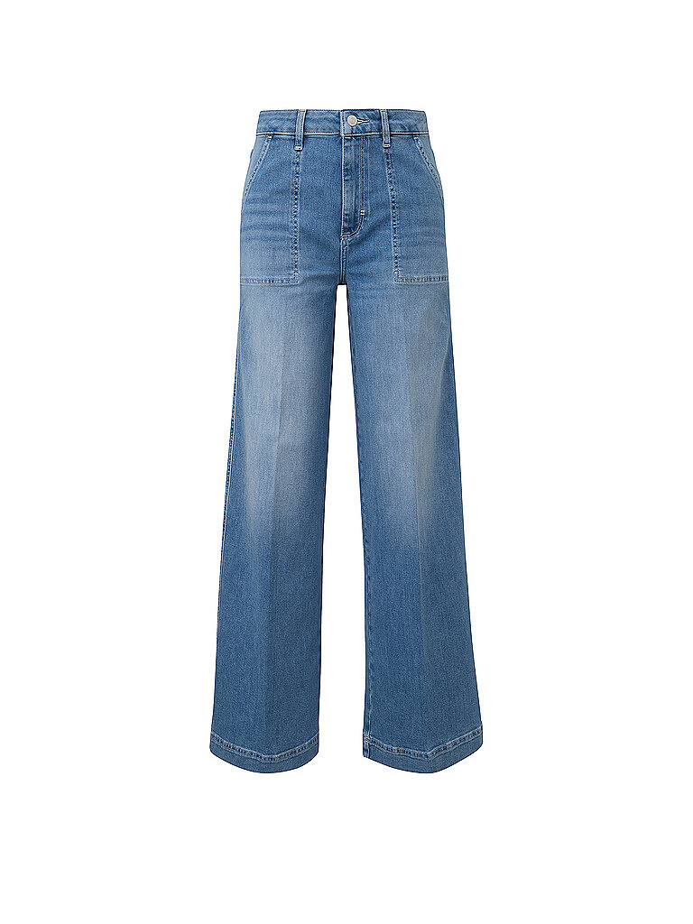 COMMA IDENTITY High Waist Jeans Loose Fit  blau | 32 von COMMA IDENTITY