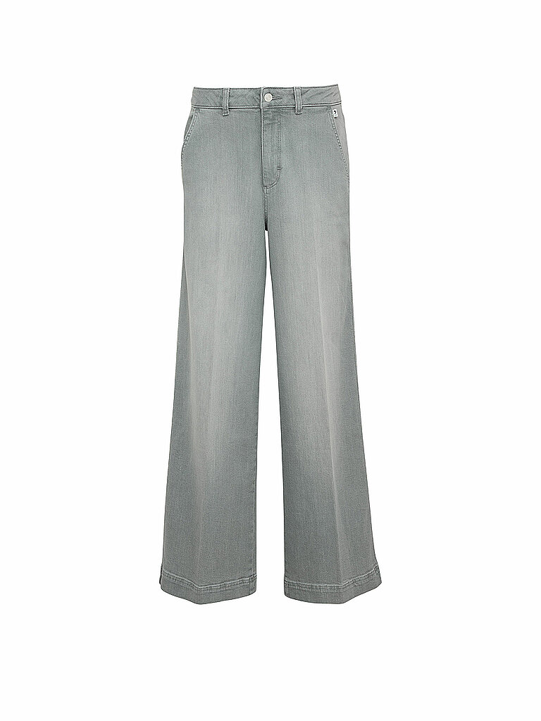 COMMA IDENTITY Jeans Wide Leg  grau | 40 von COMMA IDENTITY