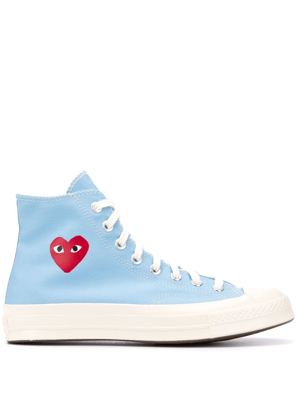 Comme Des Garçons Play x Converse Chuck 70 high-top sneakers - Blue von Comme Des Garçons Play x Converse