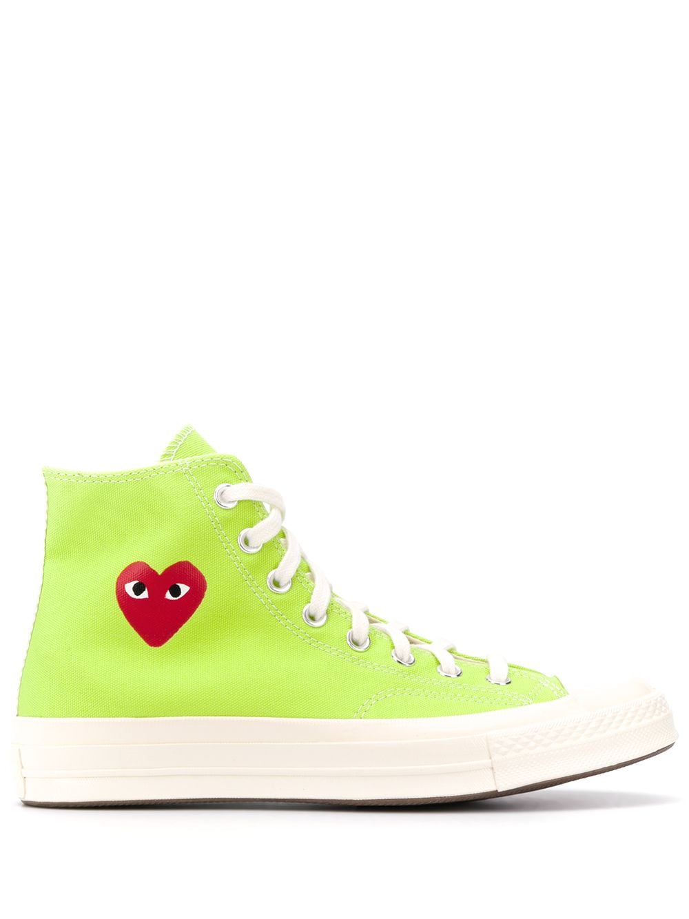 Comme Des Garçons Play x Converse Chuck 70 high-top sneakers - Green von Comme Des Garçons Play x Converse