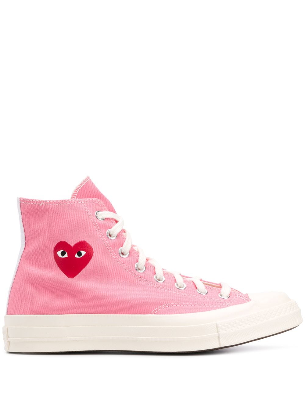 Comme Des Garçons Play x Converse Chuck 70 high-top sneakers - Pink von Comme Des Garçons Play x Converse