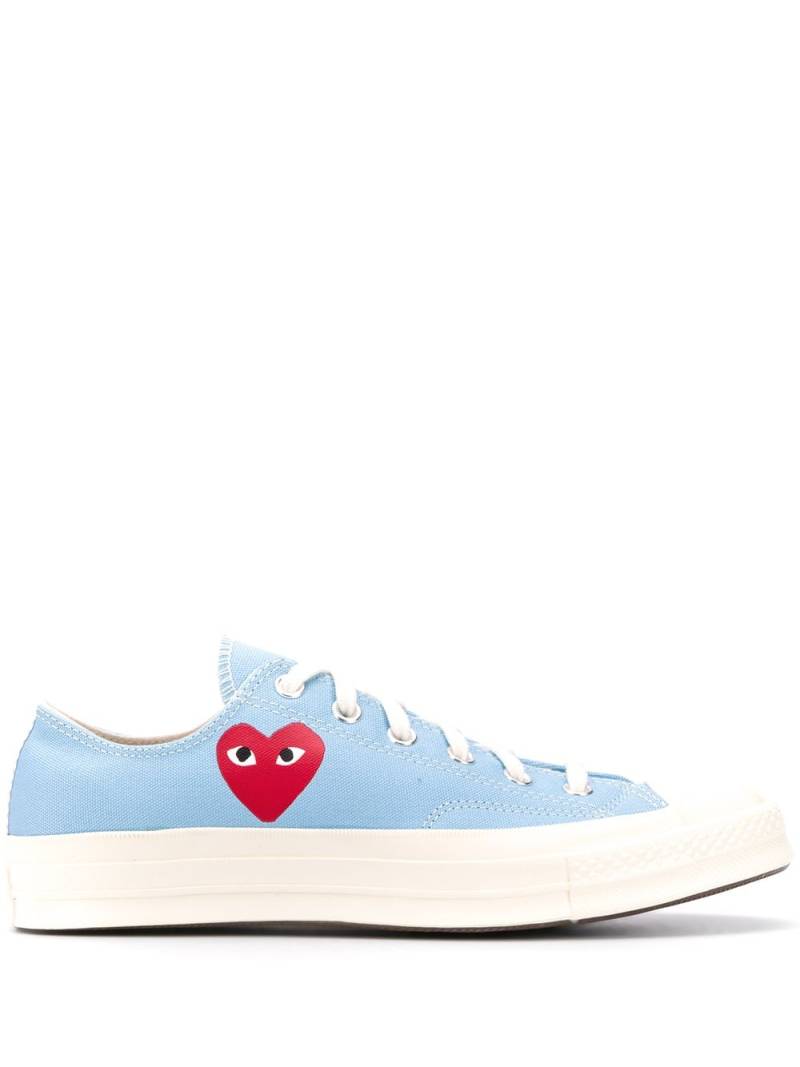 Comme Des Garçons Play x Converse Chuck 70 low-top sneakers - Blue von Comme Des Garçons Play x Converse