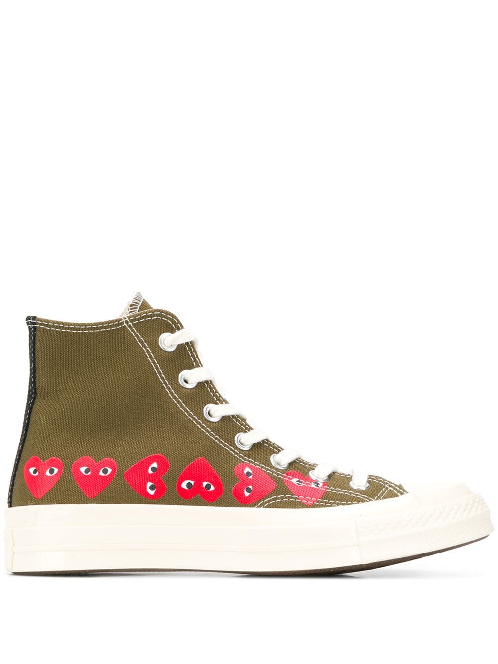 Comme Des Garçons Play x Converse Chuck Taylor sneakers - Green von Comme Des Garçons Play x Converse