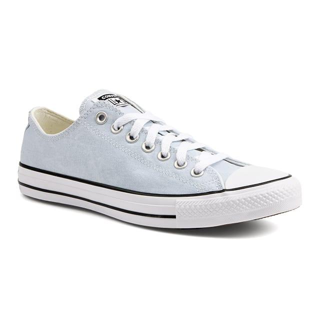 Chuck Taylor All Star Washed Canvas Herren Blau 41 von CONVERSE