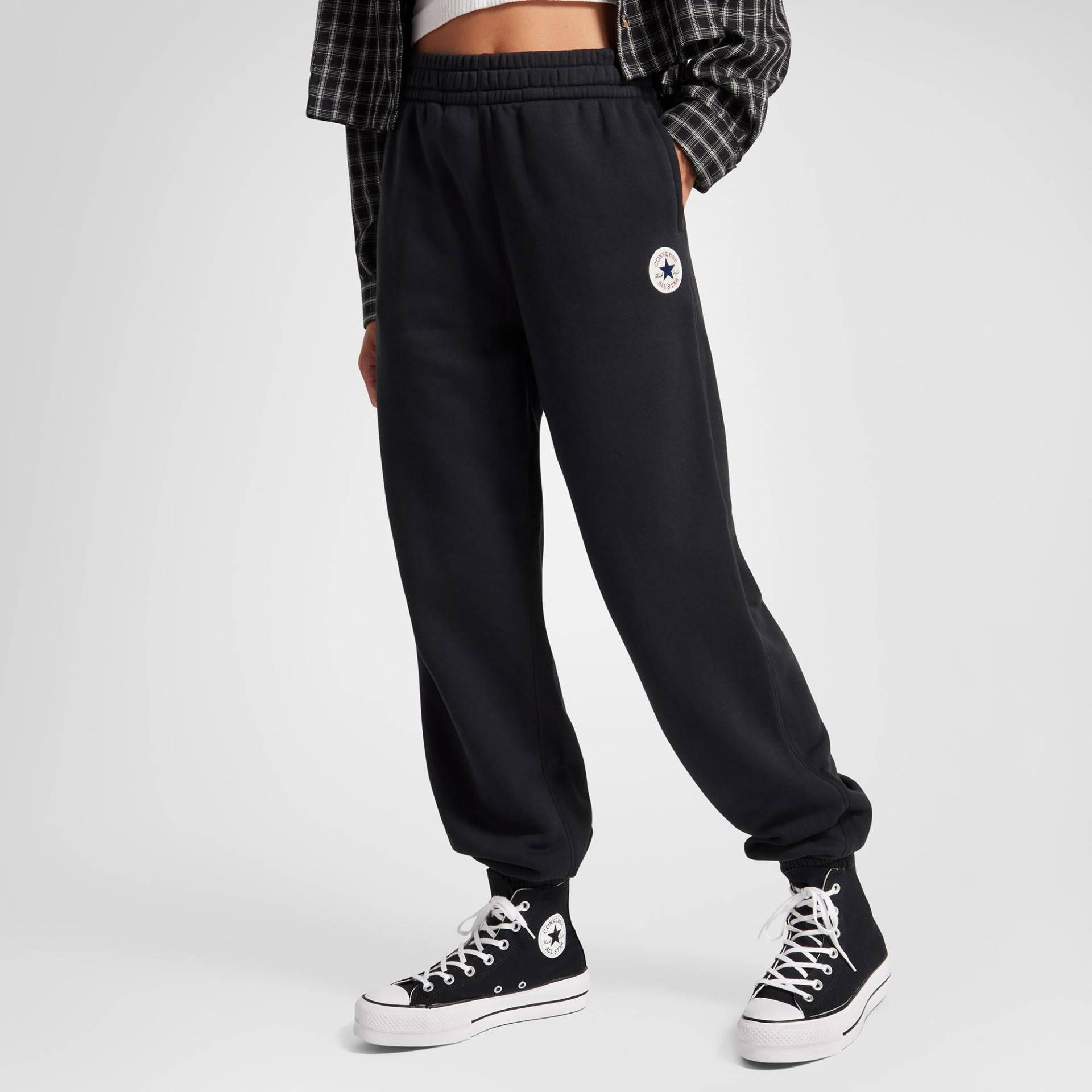 Hose Damen Black S von CONVERSE