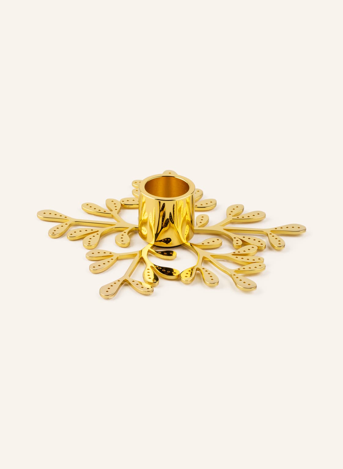 Cooee Design Kerzenhalter Mistletoe gold von COOEE Design