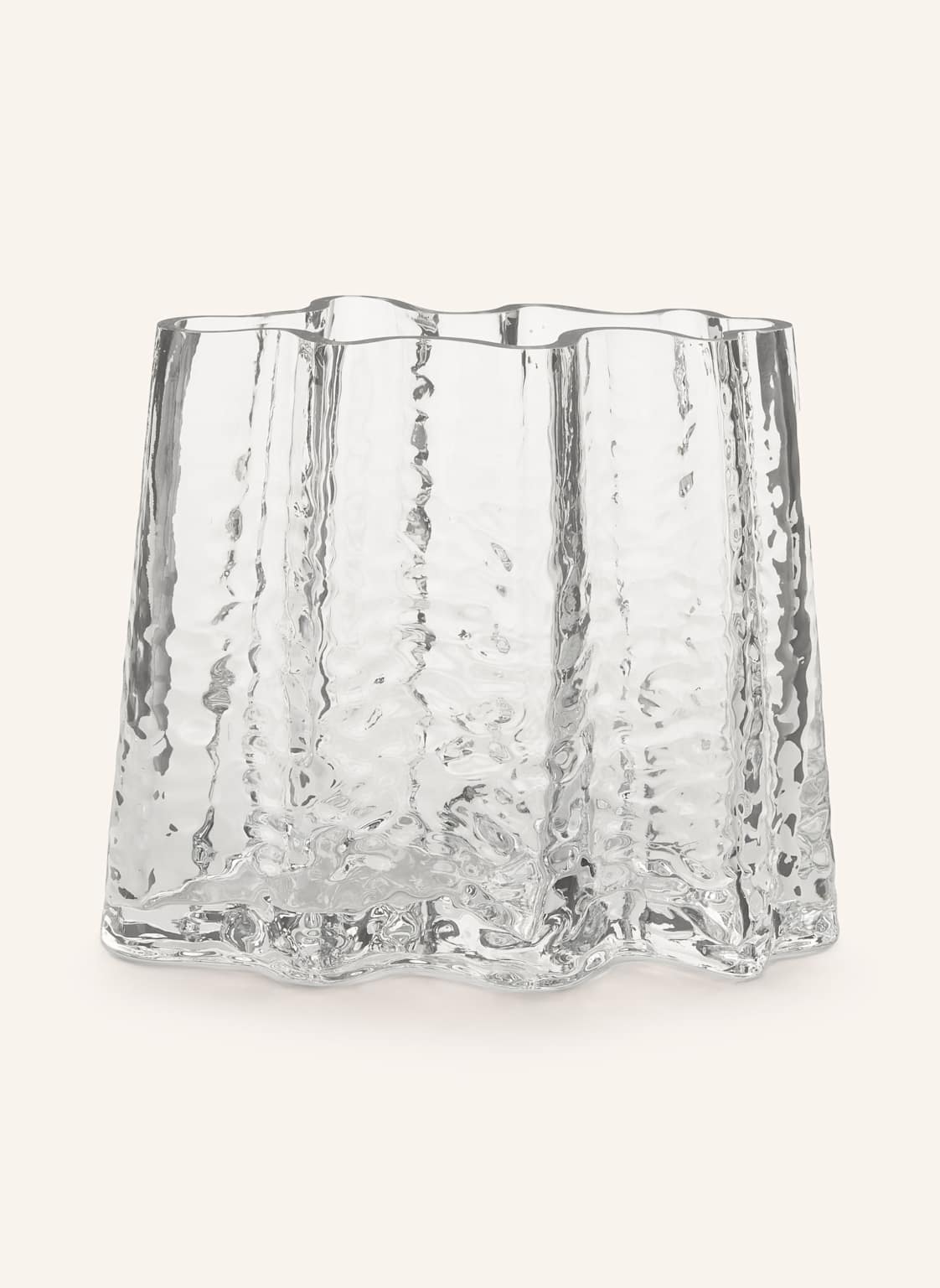 Cooee Design Vase Gry Wide transparent von COOEE Design