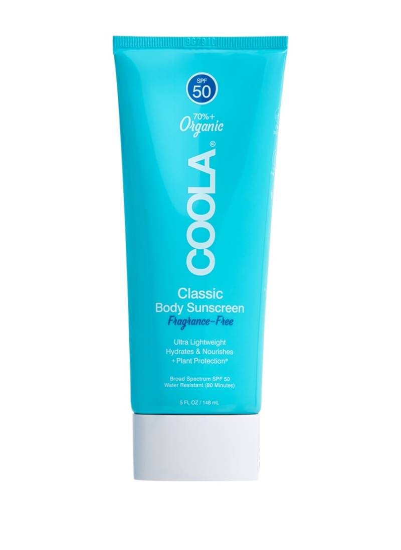 Coola Classic Body Lotion Fragrance-Free Spf 50 Sonnenschutz für den Körper 148 ml von COOLA