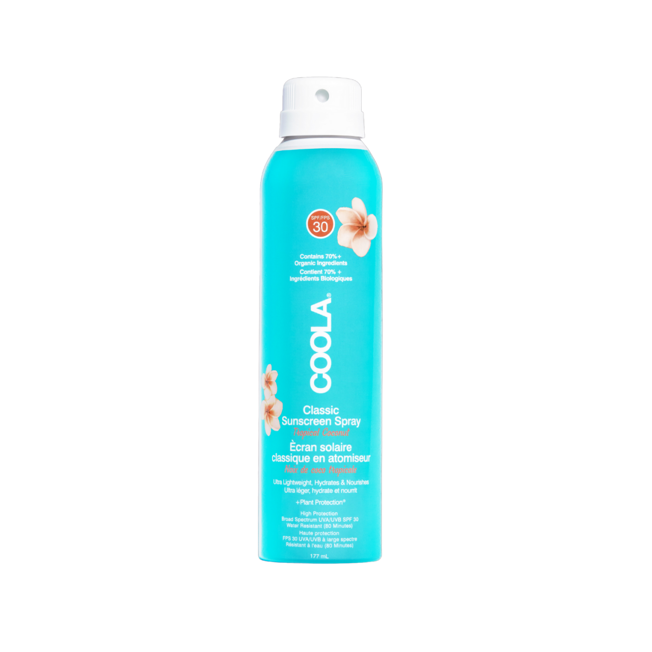 COOLA - Classic Body Organic Sunscreen Spray SPF30 Tropical Coconut von COOLA