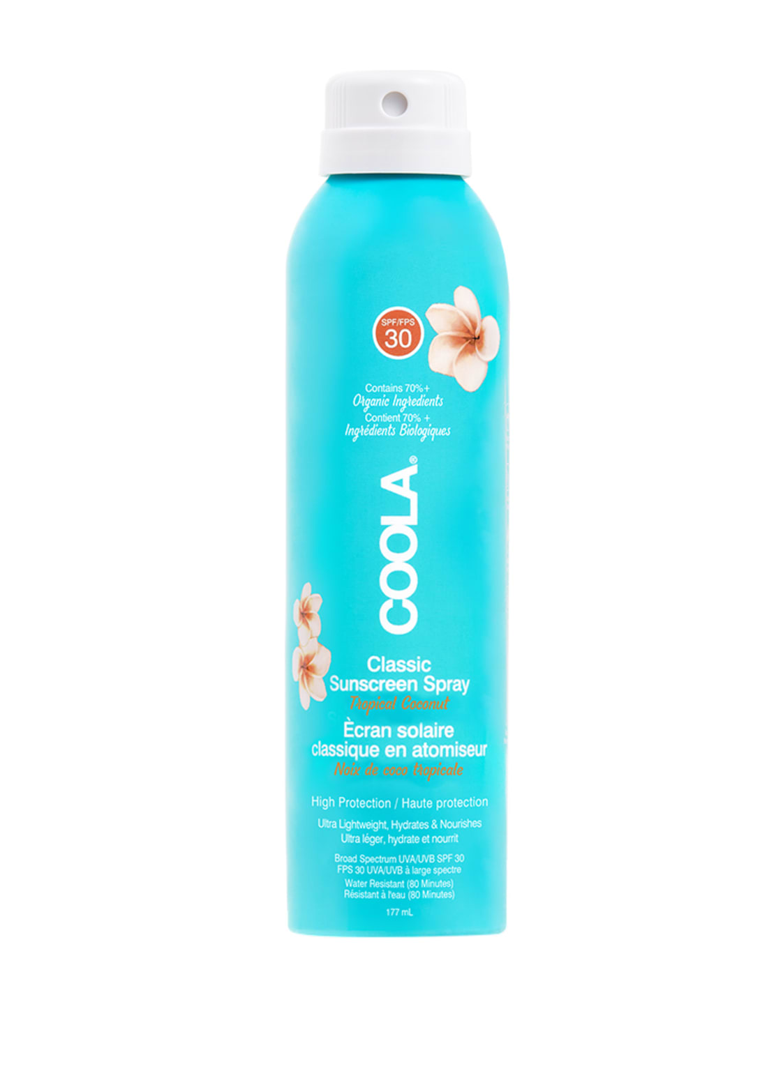 Coola Classic Body Spray Tropical Coconut Spf 30 Sonnenschutzspray 177 ml von COOLA