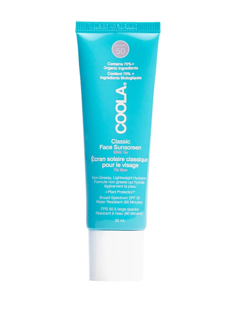 Coola Classic Face Lotion White Tea Spf 50 Sonnenschutz für das Gesicht 50 ml von COOLA