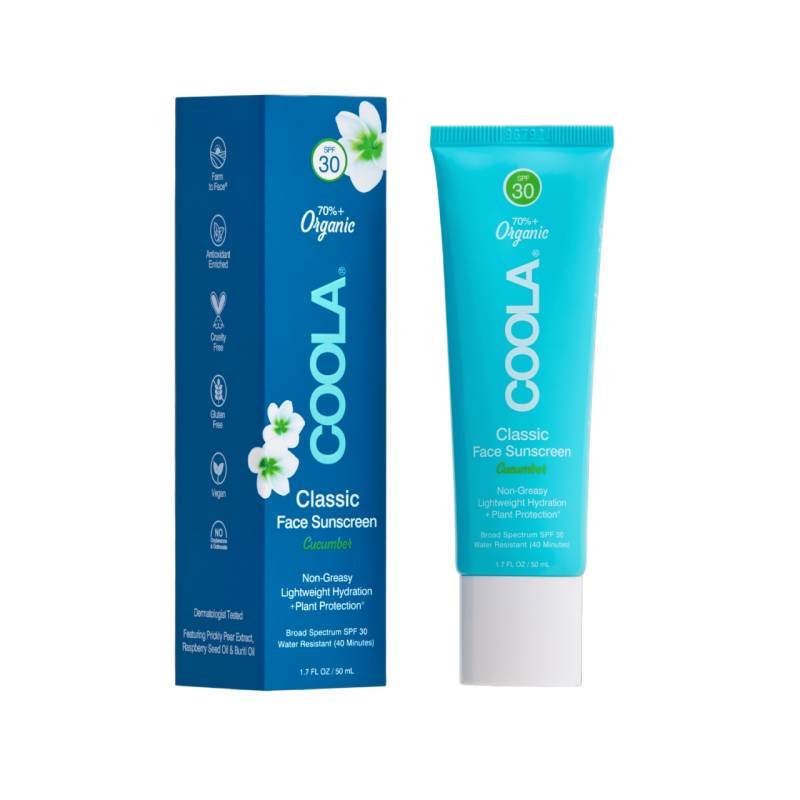 Coola - Classic Face Organic Sunscreen Lotion SPF30 Cucumber von COOLA