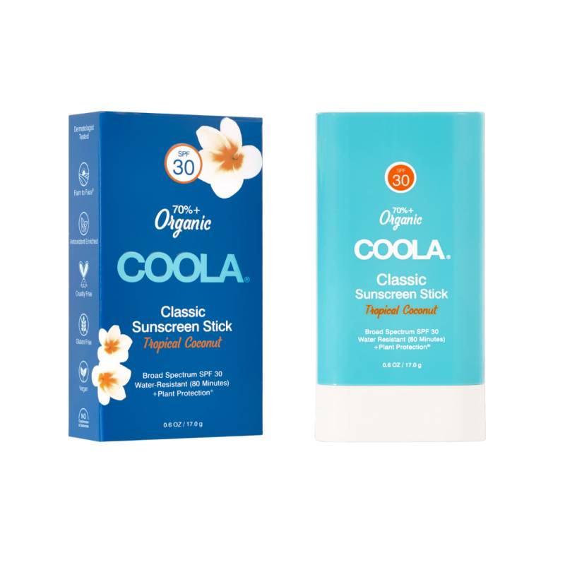 COOLA - Classic Organic Sunscreen Stick SPF30 Tropical Coconut von COOLA