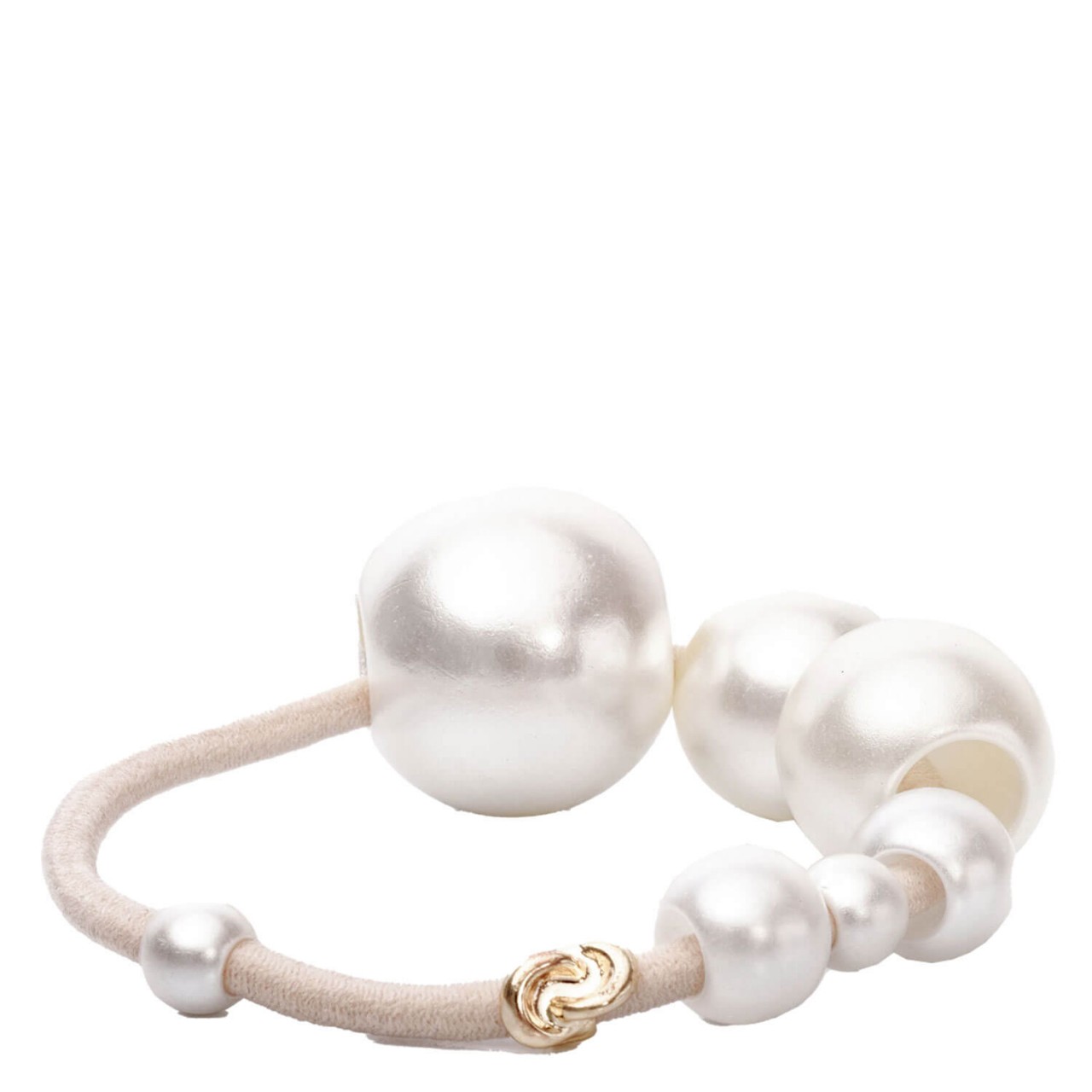 Corinne World - Hair Tie Big Pearls Vintage von CORINNE