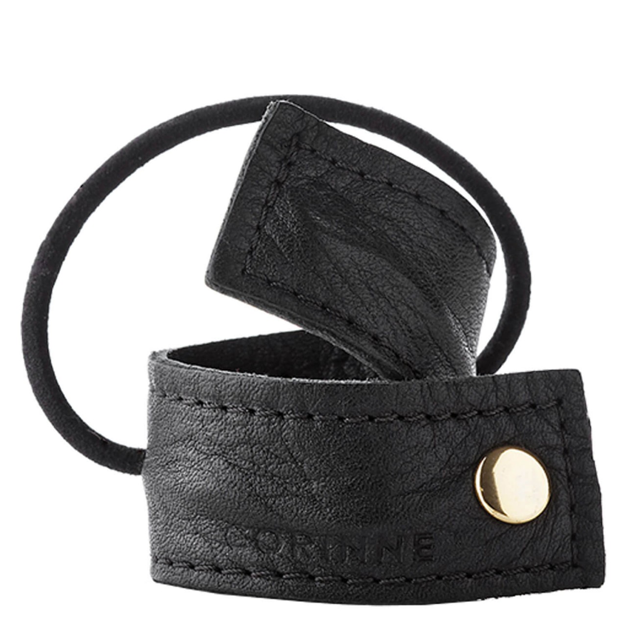 Corinne World - LeatherBand Short Bendable Black von CORINNE