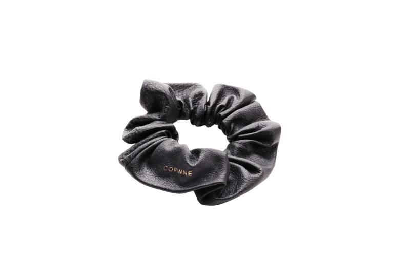 Leather Schrunchie Damen Black 1 pezzo von CORINNE