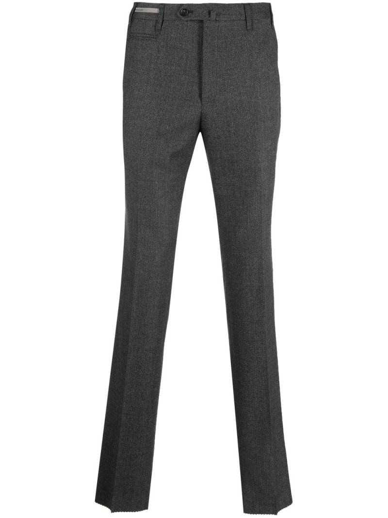 Corneliani wool and cotton-blend trousers - Grey von Corneliani