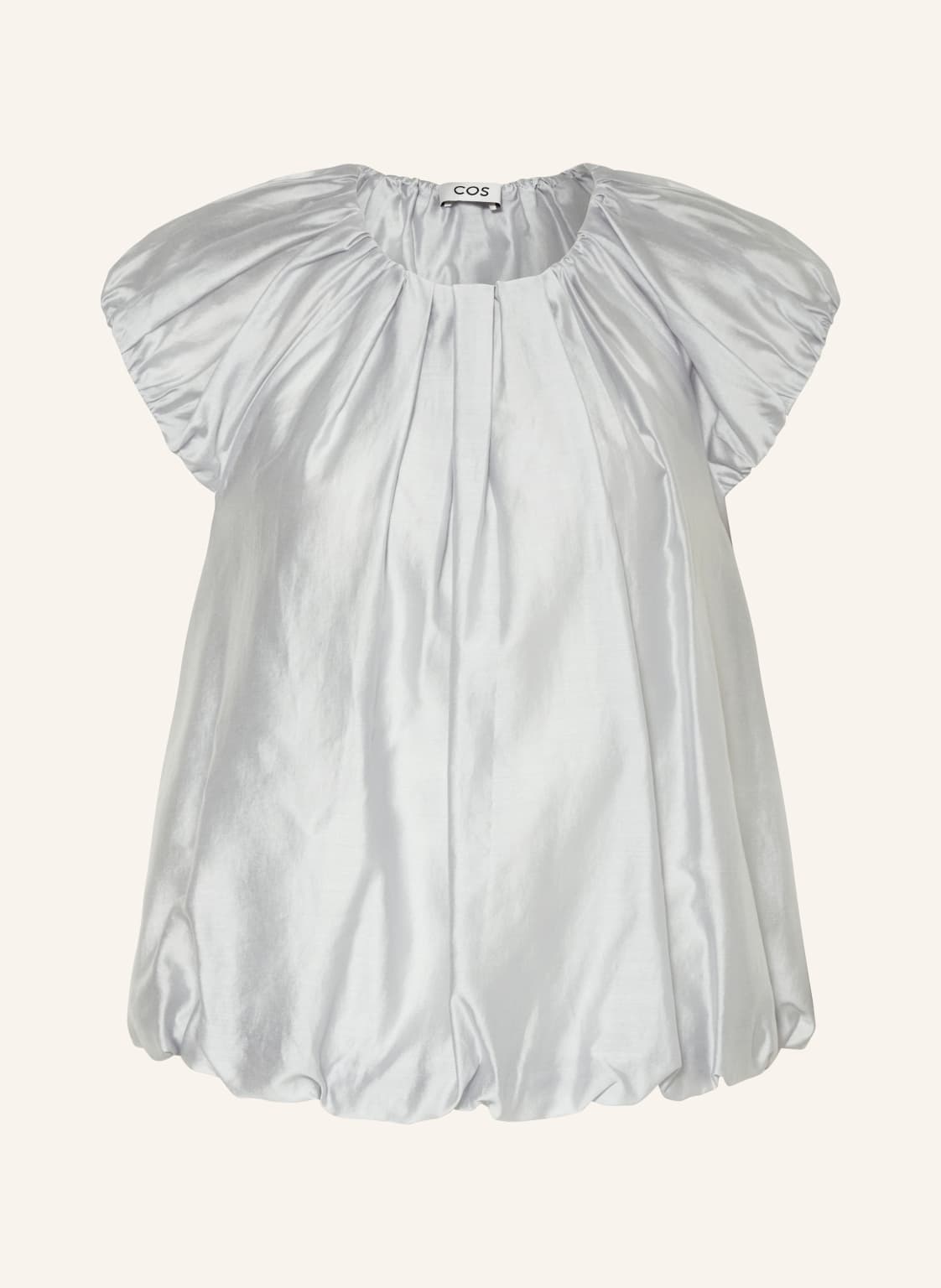Cos Blusentop Aus Satin blau Cos Blusentop Aus Satin blau von COS