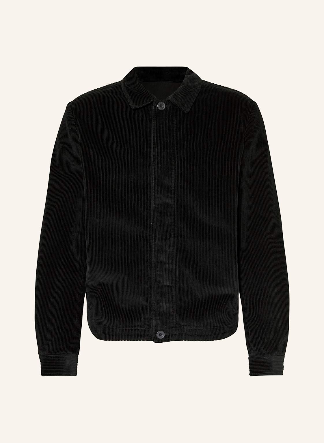 Cos Cord-Overshirt schwarz von COS