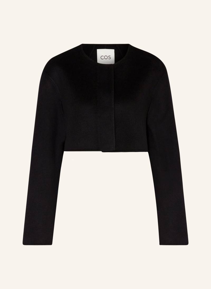 Cos Cropped-Jacke Mit Cut-Outs schwarz von COS