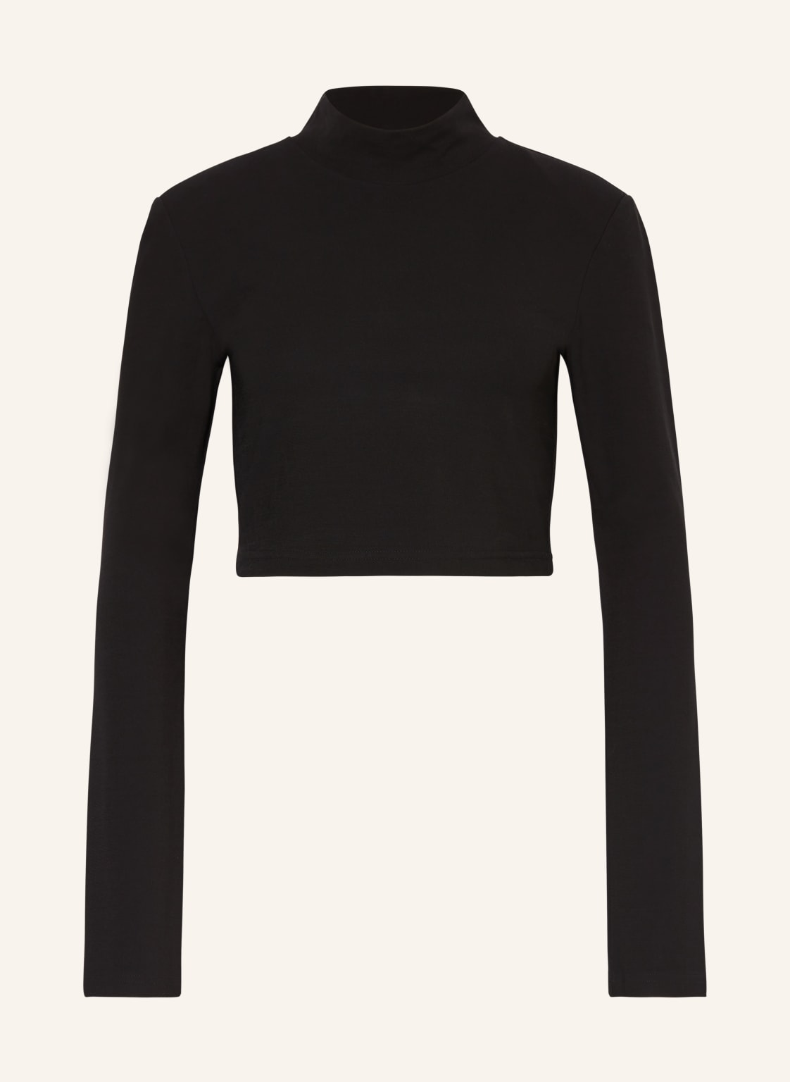 Cos Cropped-Shirt schwarz von COS