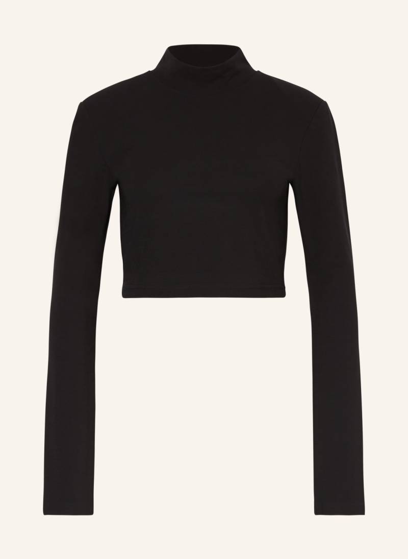 Cos Cropped-Shirt schwarz von COS