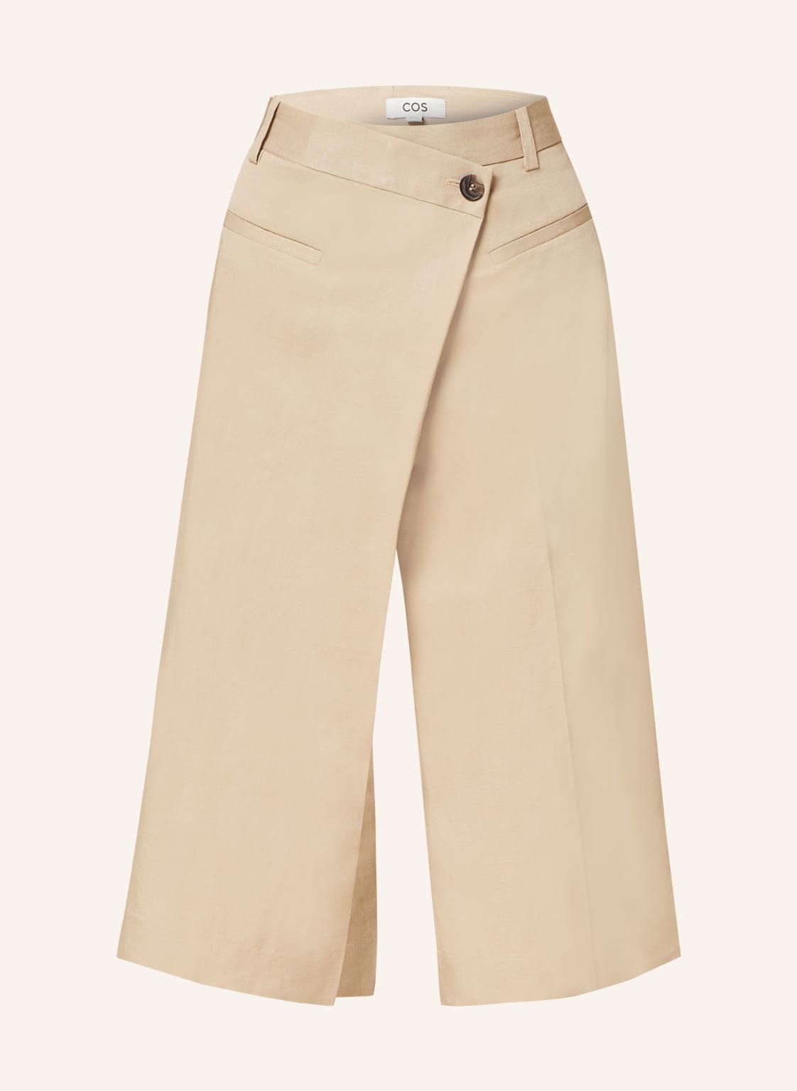 Cos Culotte In Wickeloptik beige von COS