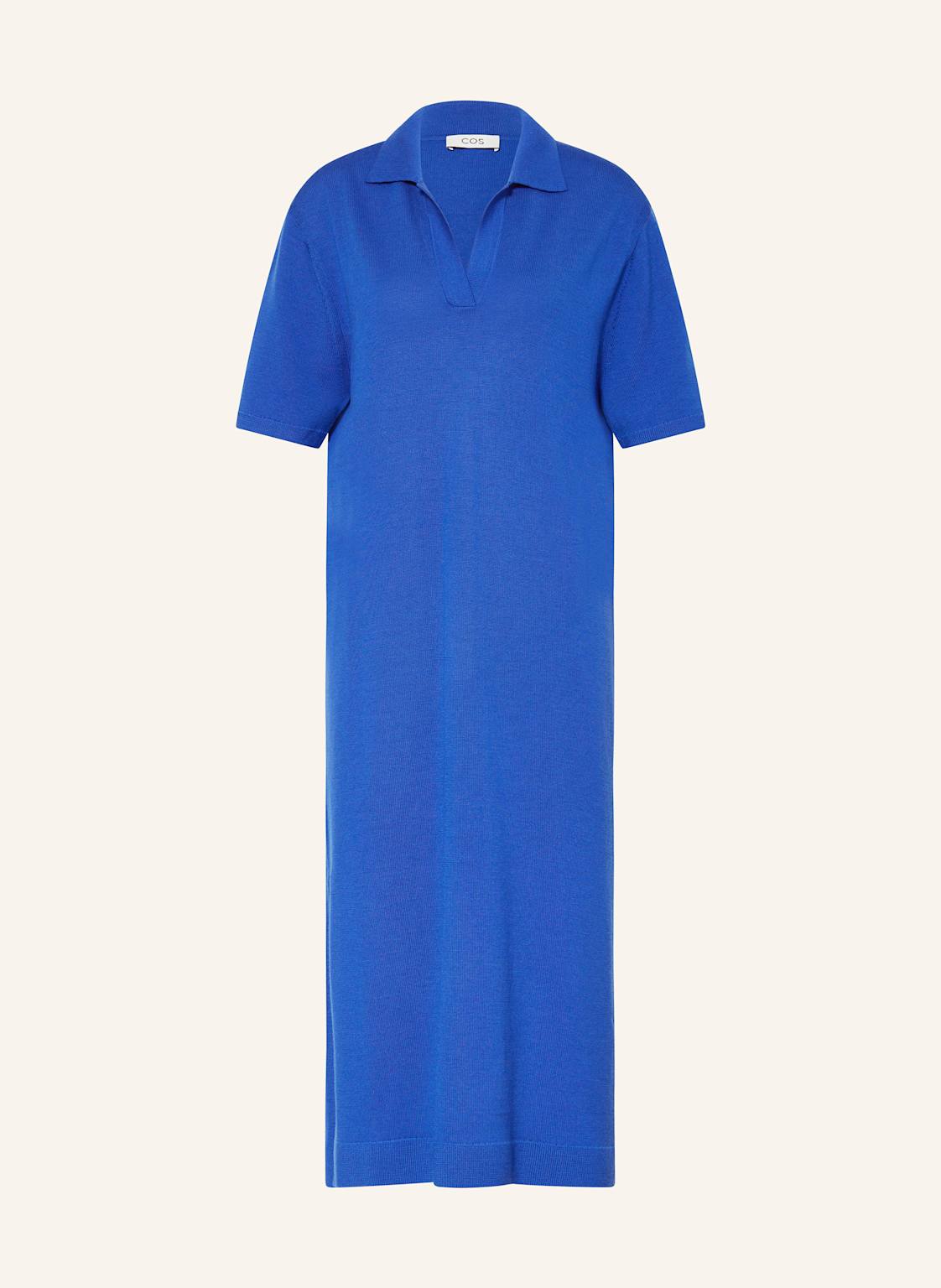 Cos Kleid Aus Merinowolle blau von COS