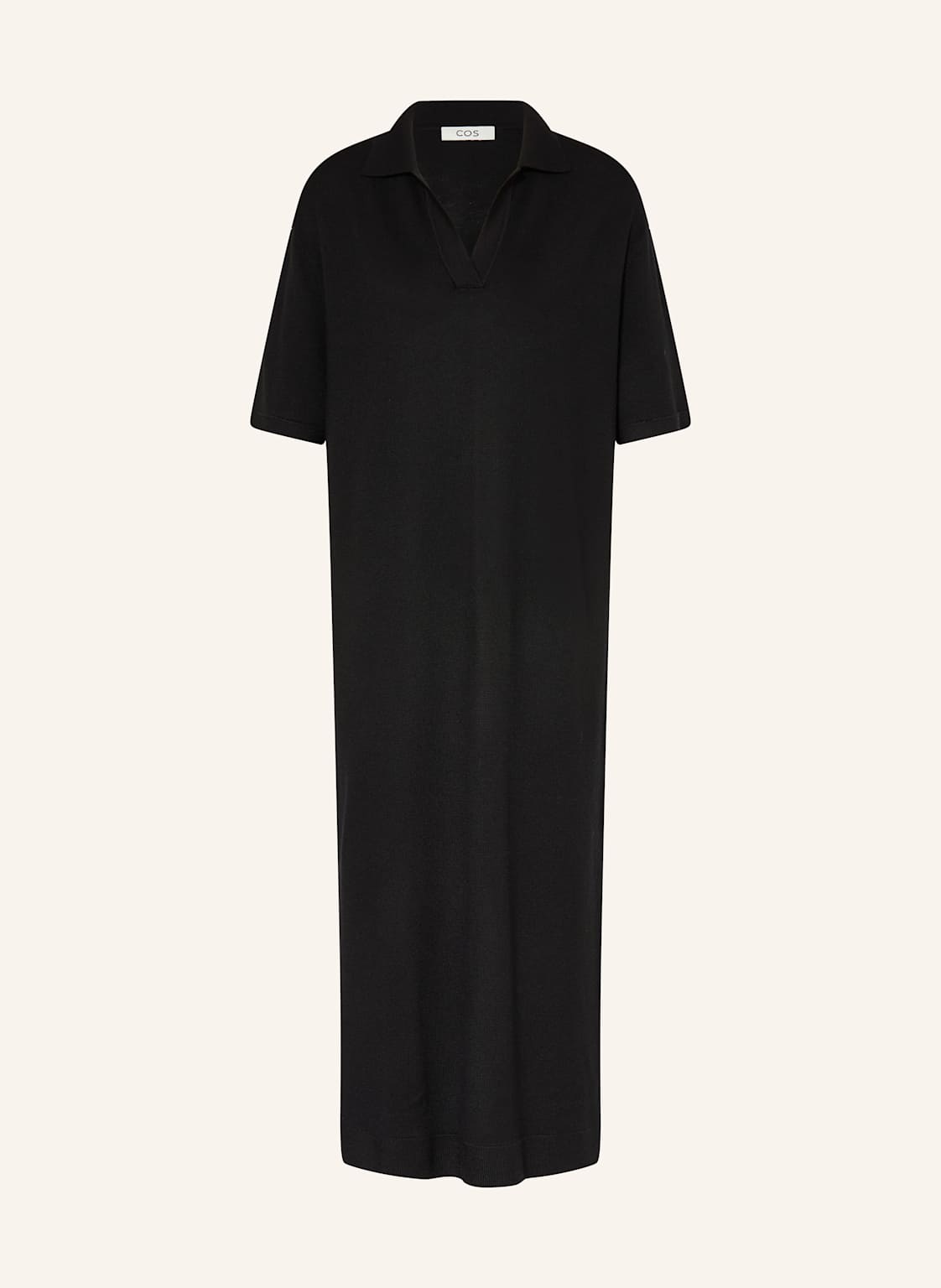 Cos Kleid Aus Merinowolle schwarz von COS