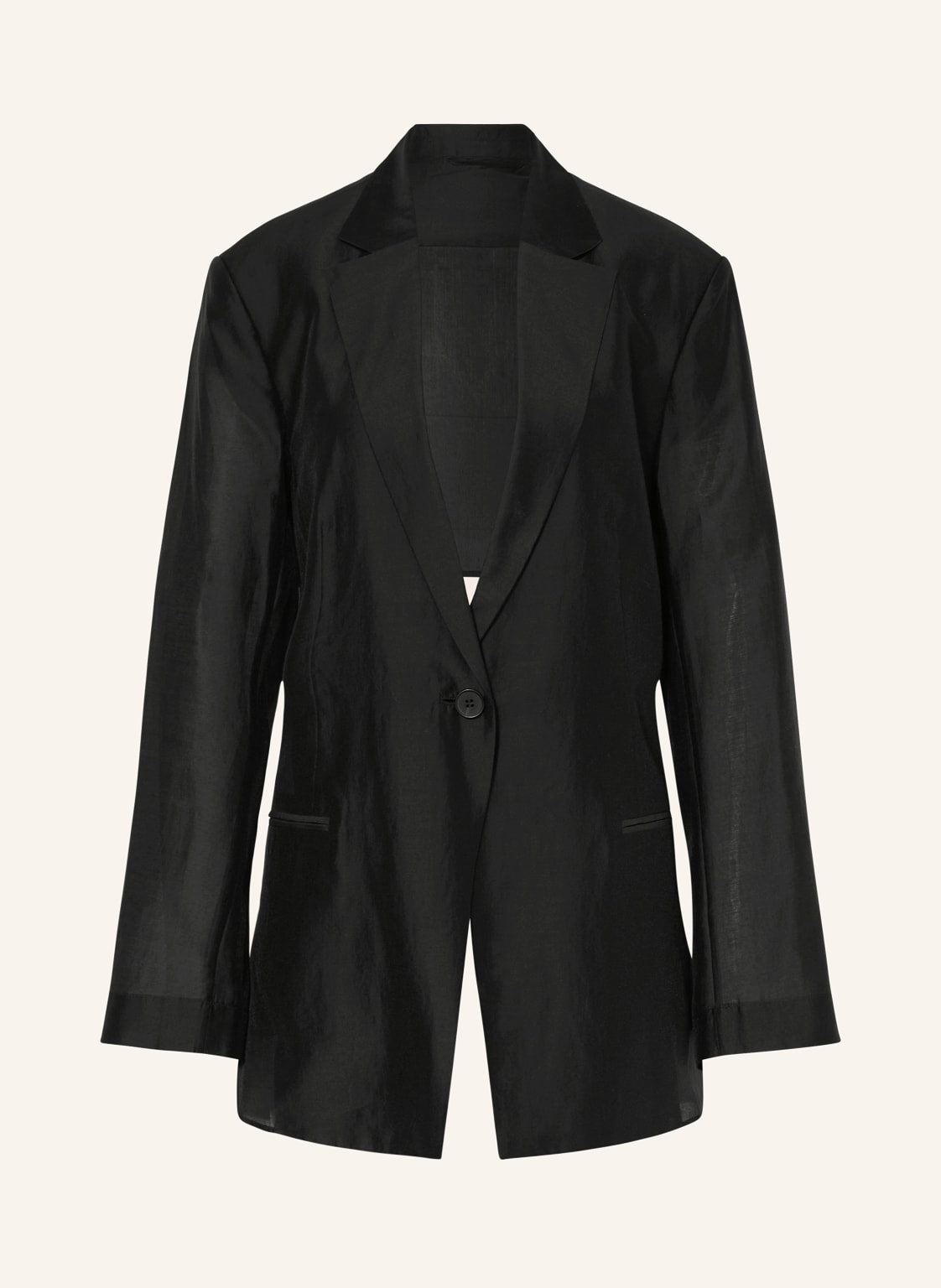 Cos Longblazer Mit Cut-Out schwarz von COS