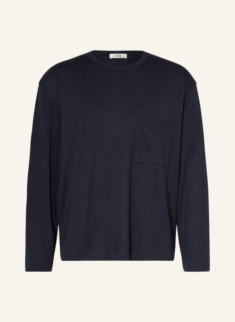 Cos Longsleeve blau von COS